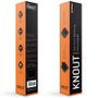 Krom Alfombrilla Gaming Knout Kontrol Negro y Naranja